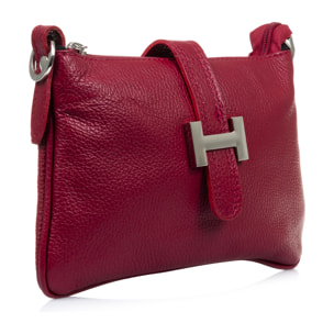 Allerona Bolso de mano Mujer.Piel auténtica Dollaro