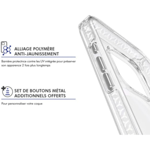 Coque FORCE CASE Air Xtrem Magnet S26 recyclé transparent