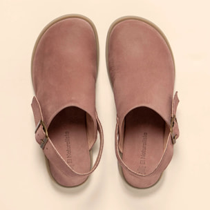 Zapatos N5871 NOBUCK LAVADO MALVA/ ARENISCA color Malva