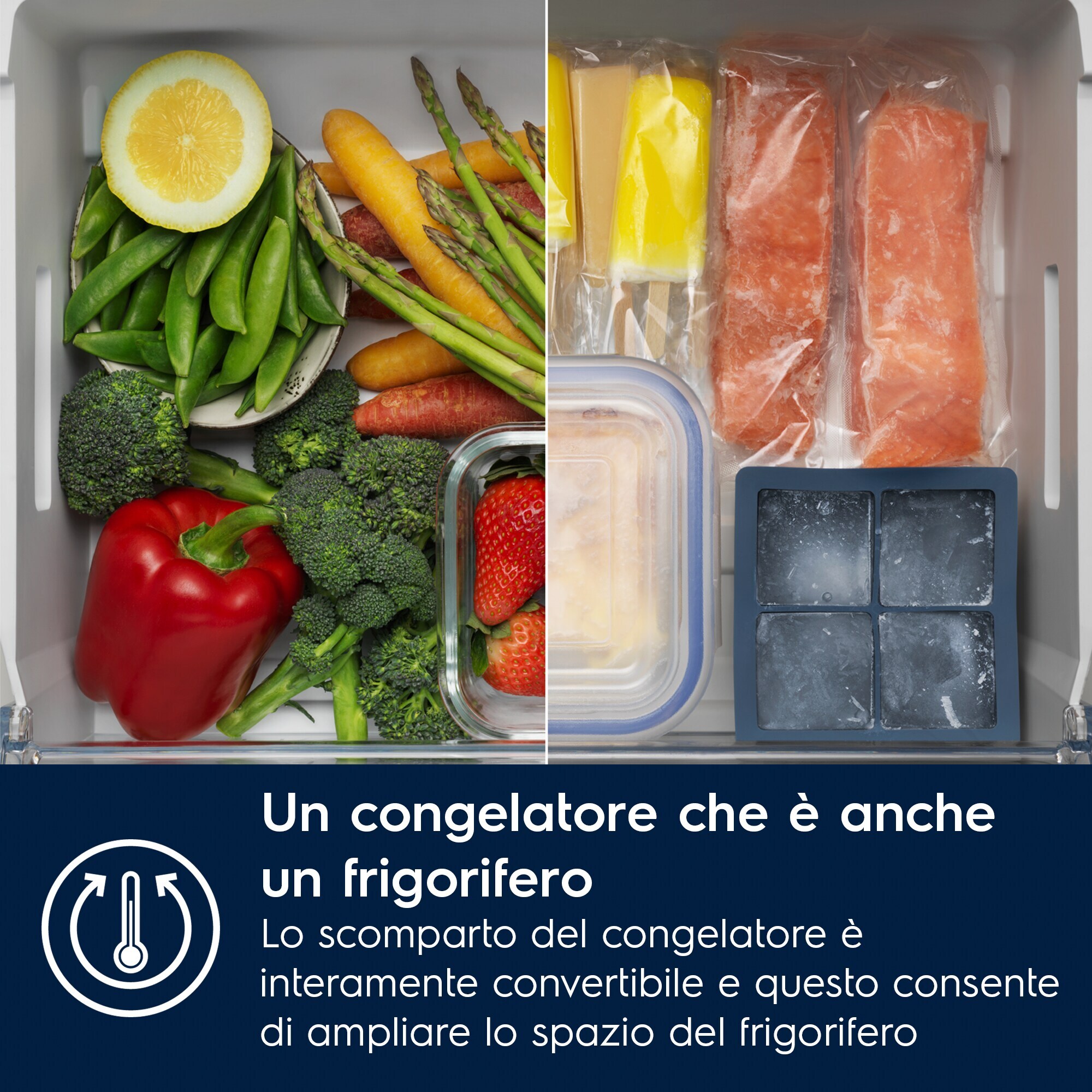 Electrolux Frigocongelatore Serie 900 MultiChill 0° 177,2 cm ENV9MD18S