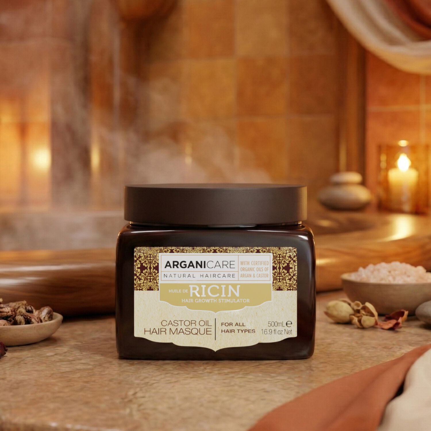 Huile de Ricin - Masque Renforçateur 500 ml