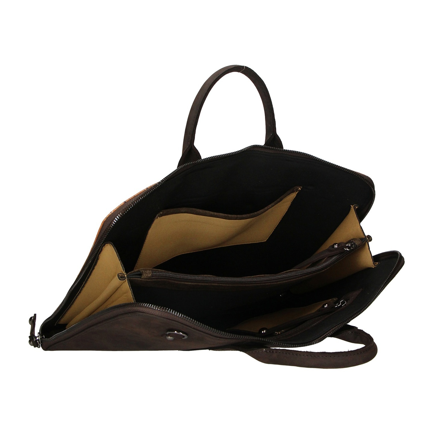 Borsa a mano da donna - Modello Michela - Vera pelle - 28.0 x 40.0 x 3.0 cm