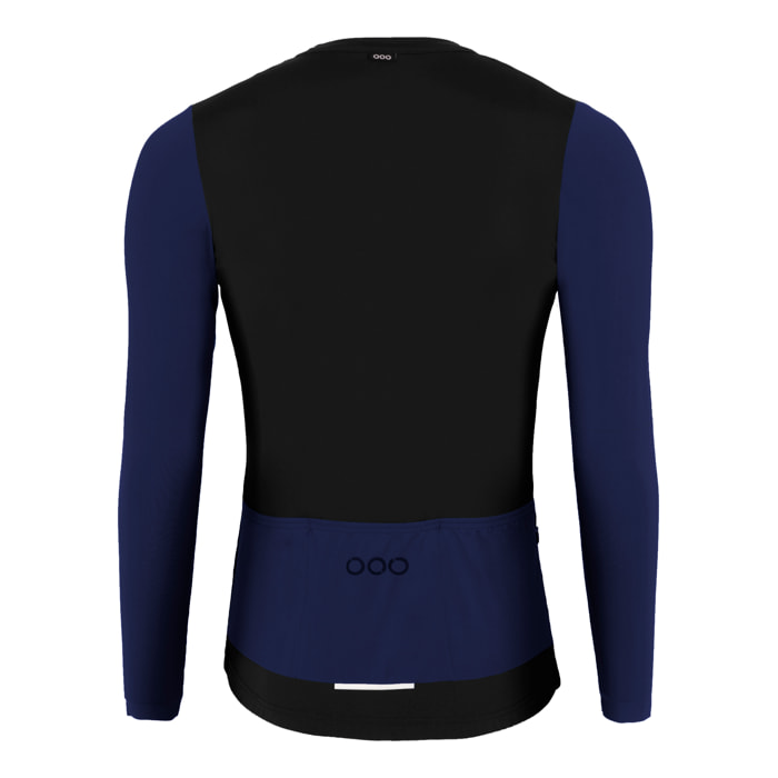 Maglia a maniche lunghe ECOON Bonneville in nero
