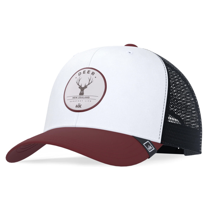 Gorras Hanukeii Deer Truck White / Red