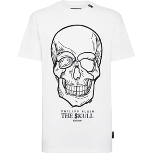 PHILIPP PLEIN T-Shirt Round Neck SKULL