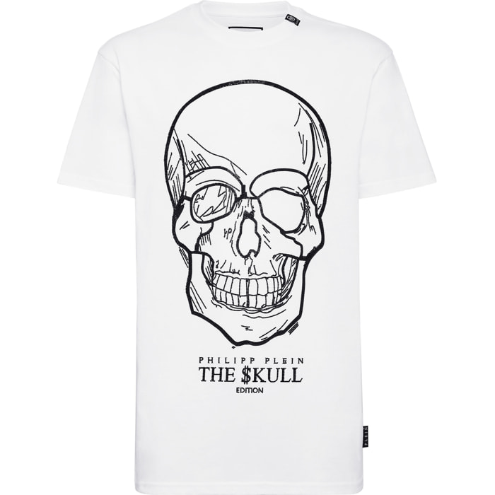 PHILIPP PLEIN T-Shirt Round Neck SKULL