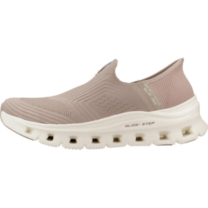 Sneakers De  Mujer Glide Step Pro Slip-ins Marron Claro