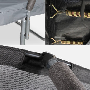 Trampoline 250cm filet intérieur avec pack d'accessoires PLUTON INNER XXL
