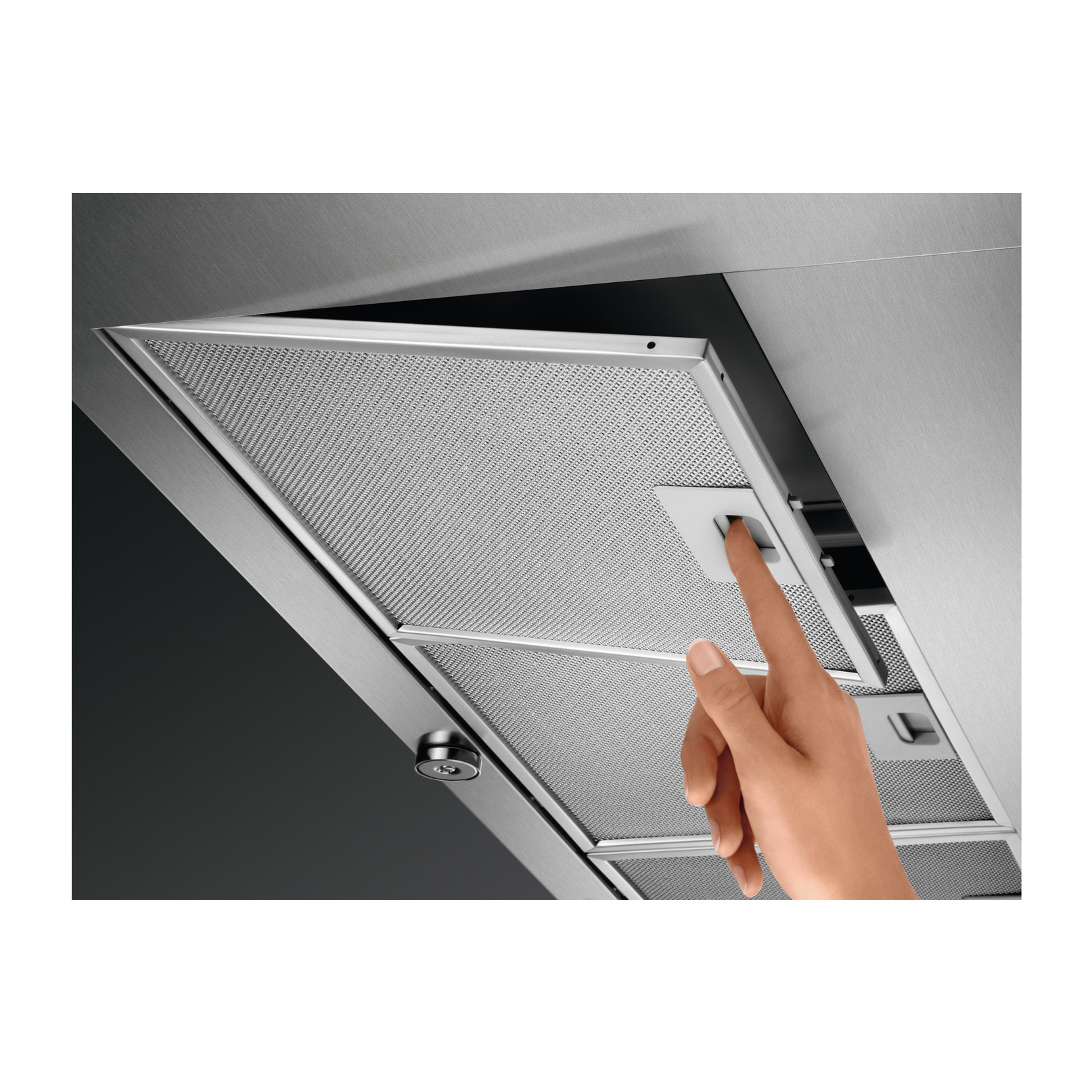 AEG Campana extractora de techo Serie 7000 Hob2Hood de 120 cm DCK5280HG | Reacondicionado