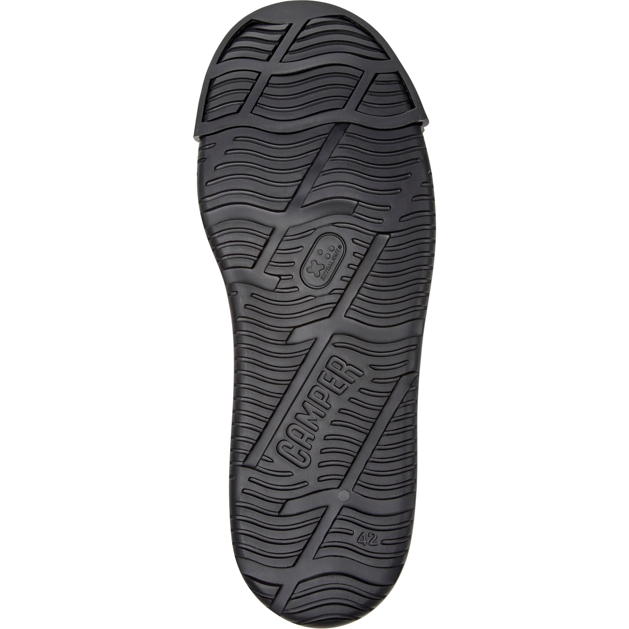 Sneakers - CAMPER Junction Runner - Nero - Pelle liscia