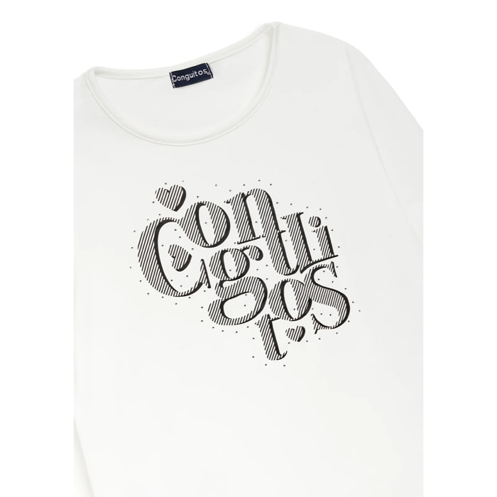 Conguitos - T-shirt a maniche corte casual stampata