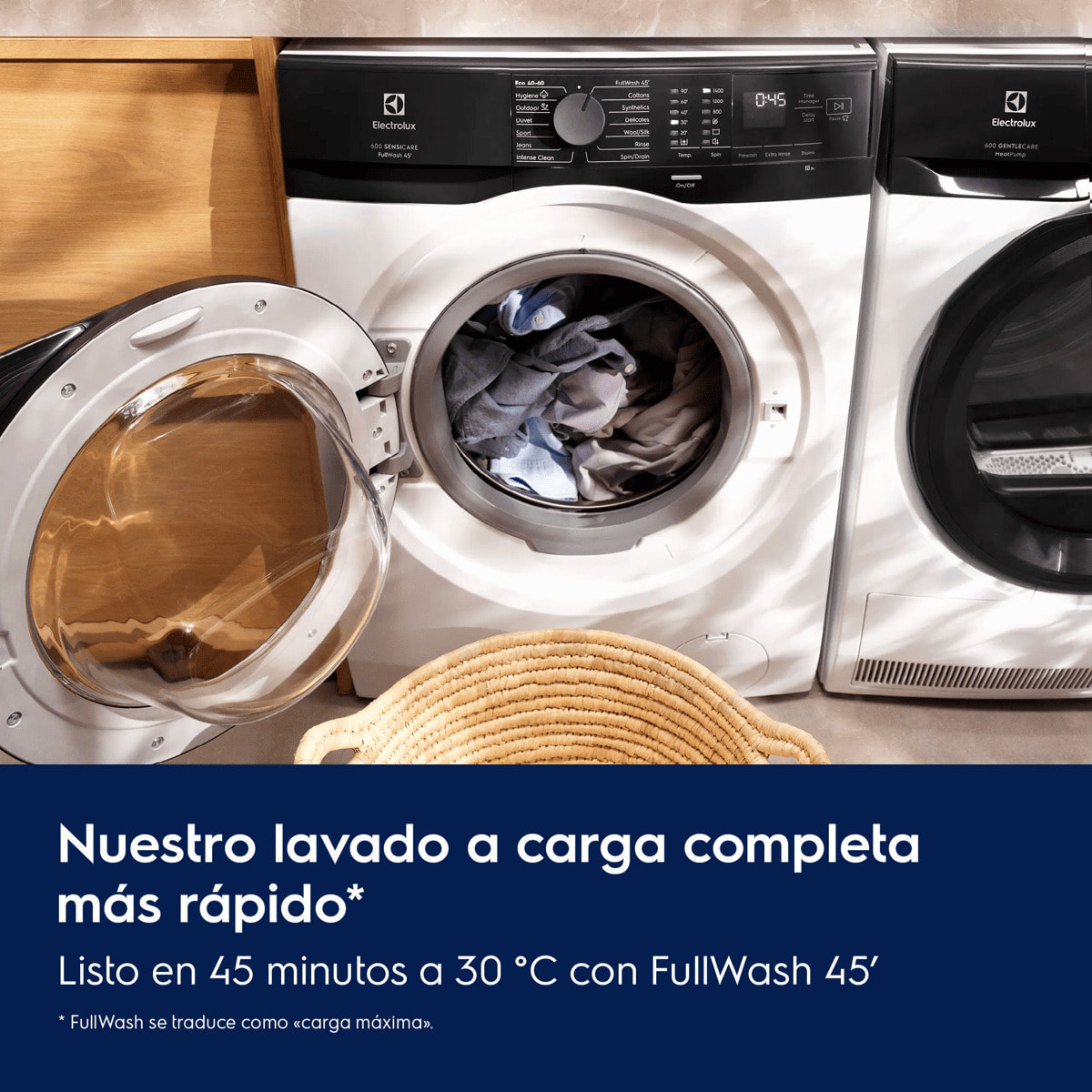 Electrolux Lavadora de libre instalación Serie 600 SensiCare de 10.5 kg EFE6854O2B