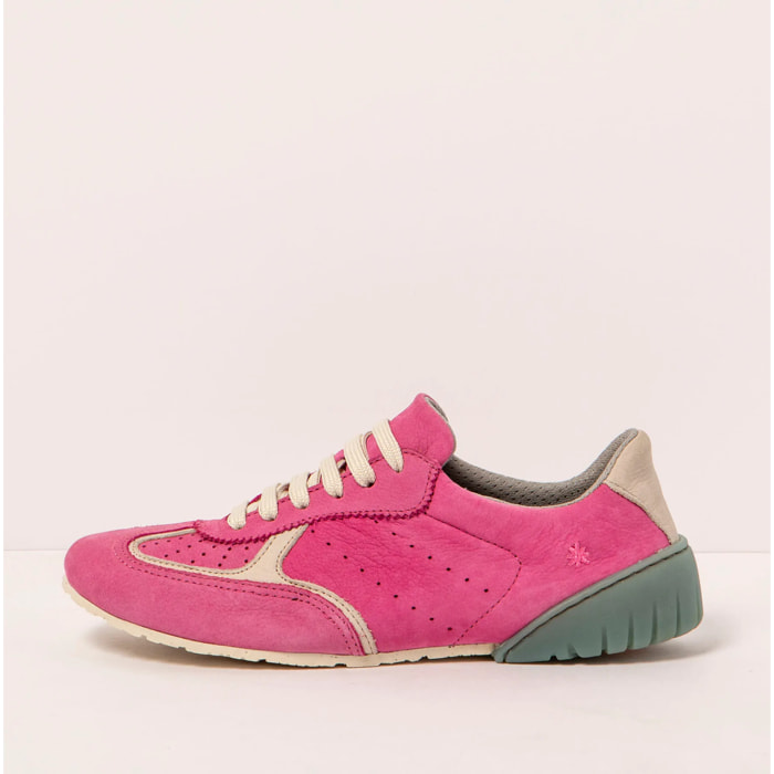 Zapatos 1744 NOBUCK PINK-BONE/ NANTES color Pink-bone