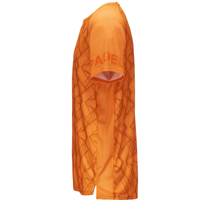 Kappa Maglie gioco SHIRT KOMBAT PADEL EDAGO Arancio