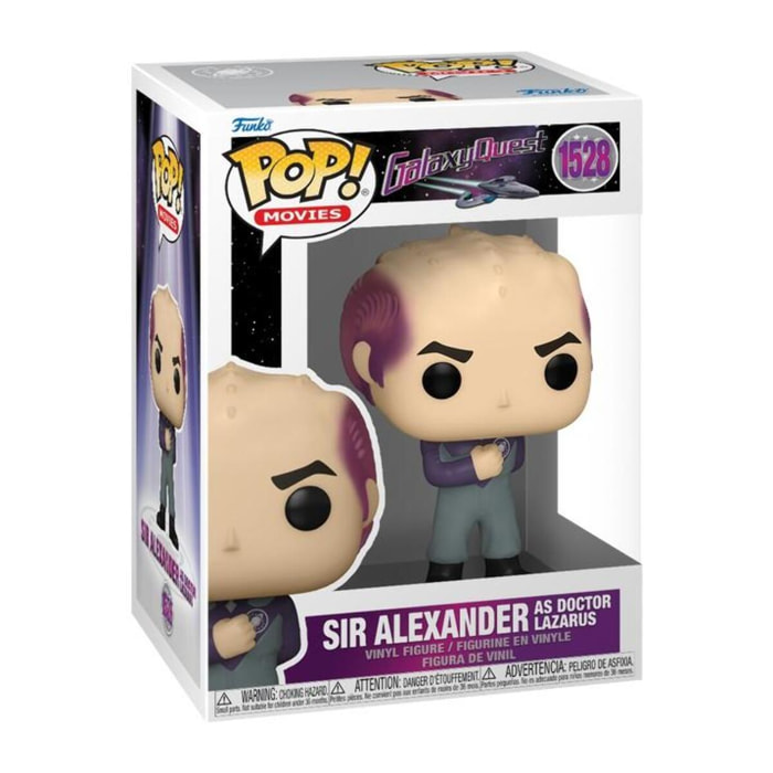 Galaxy Quest Funko POP Vinile Figura Sir Alexander come Dottor Lazarus 9 cm