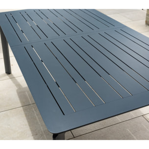 Ensemble table et chaises de jardin  - Gris Anthracite - NAIROBI GRIS