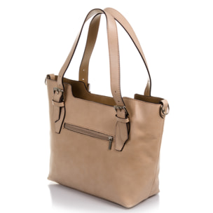 Arezzo Bolso tote Mujer.Piel auténtica Tamponato