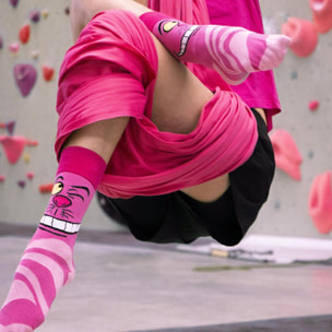 Calcetines Alicia en el País de las Maravillas - Color Rosa - Talla 36-43