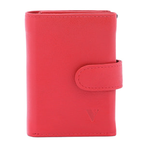 Portafoglio  da uomo In Vera pelle Made in Italy 7,5x10x2,5 cm