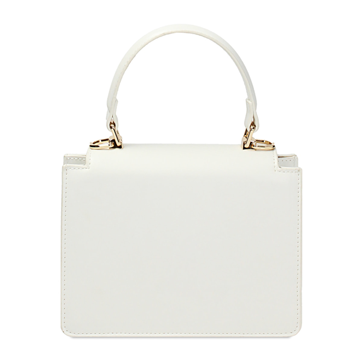 Minibolsa blanca compacta