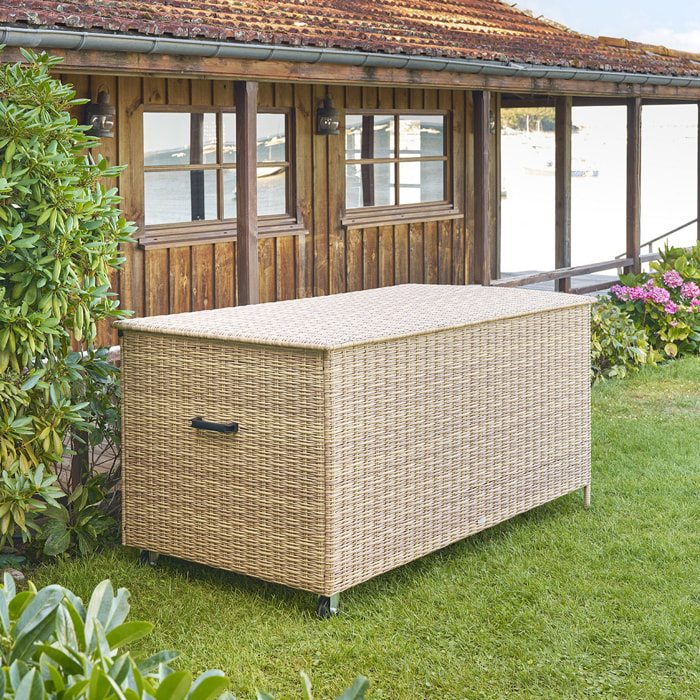 Coffre de rangement "Bayana" savana 1500L en acier traité époxy