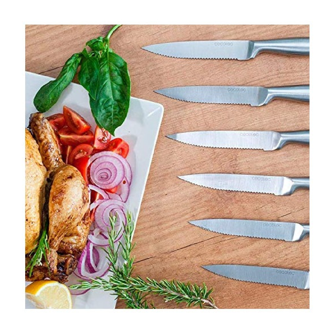 Cecotec Set de couteaux à viande
