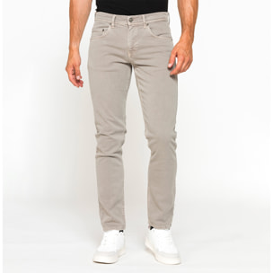 JEANS COLOR SLIM FIT IN BULL DENIM STRETCH TINTO OLD