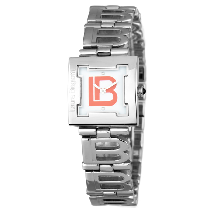 Reloj Laura Biagiotti LB0009L-01 Mujer Analogico Cuarzo con Correa de Acero