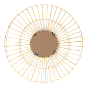 Miroir Rotin Rond