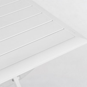 Tavolo ELIN pieghevole bianco 110x70 cm