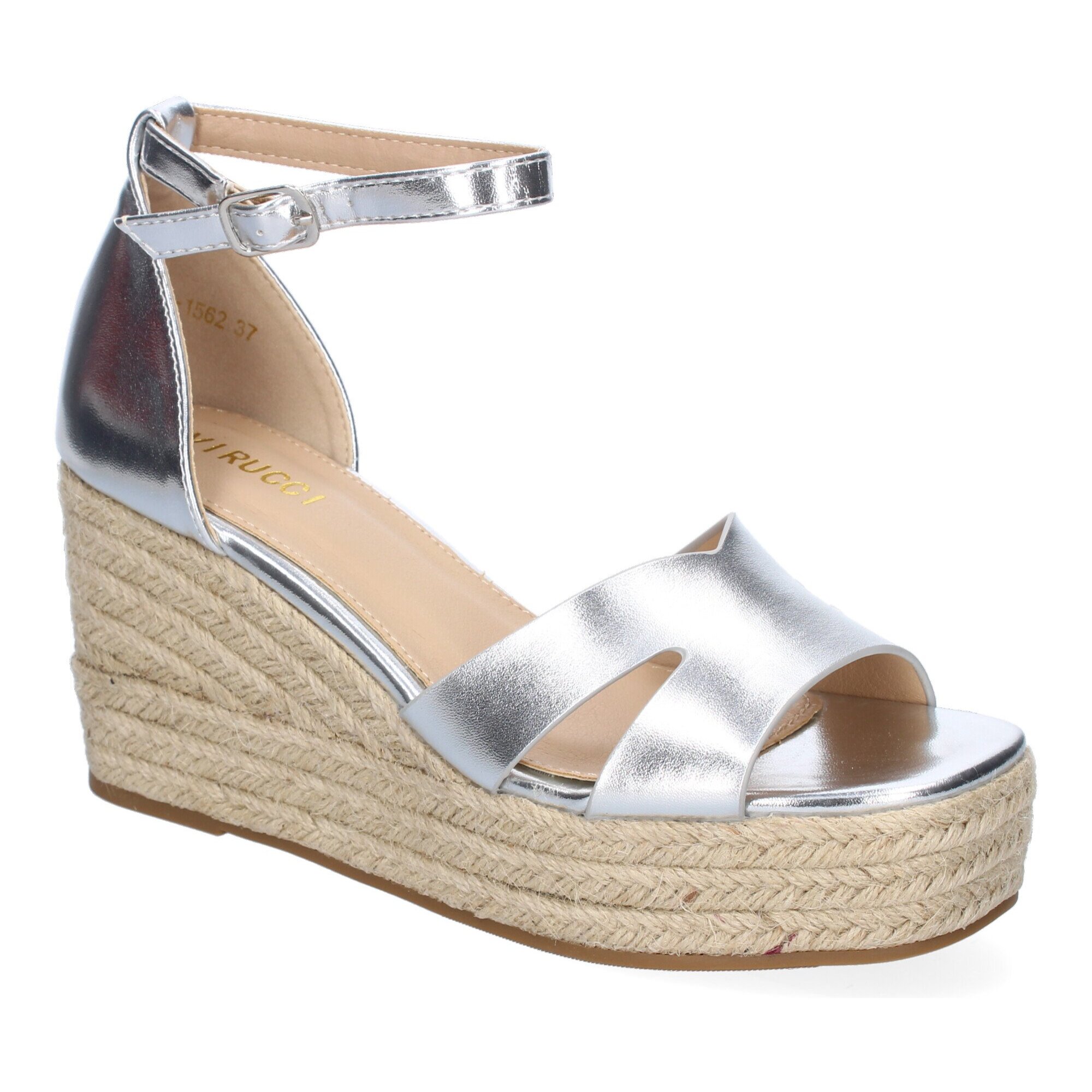 Sandalia de Cuña de Yute para Mujer, Comodo y Elegante, Diseño Moderno