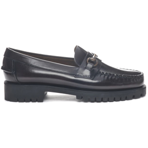 Mocassini Sebago Donna Marrone JOE LUG WOMAN