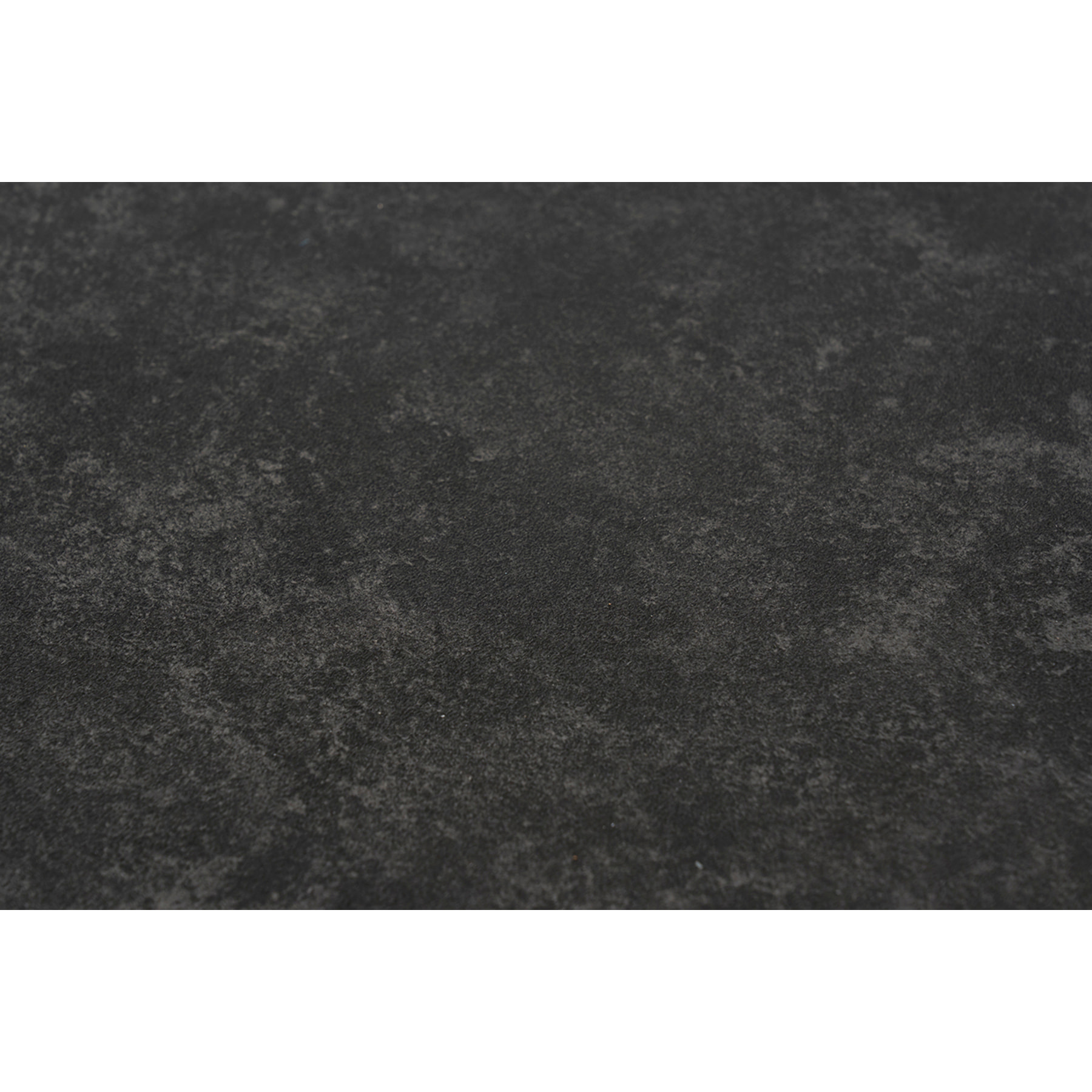 Table à manger extensible en céramique noire et métal L180-240 cm CARA