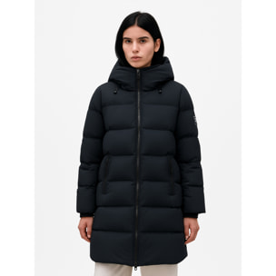 Abrigo Biarritz Long jacket de la marca ECOON en color Azúl Marino