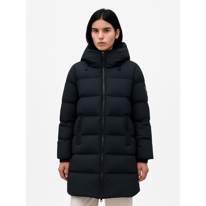 Abrigo Biarritz Long jacket de la marca ECOON en color Azúl Marino