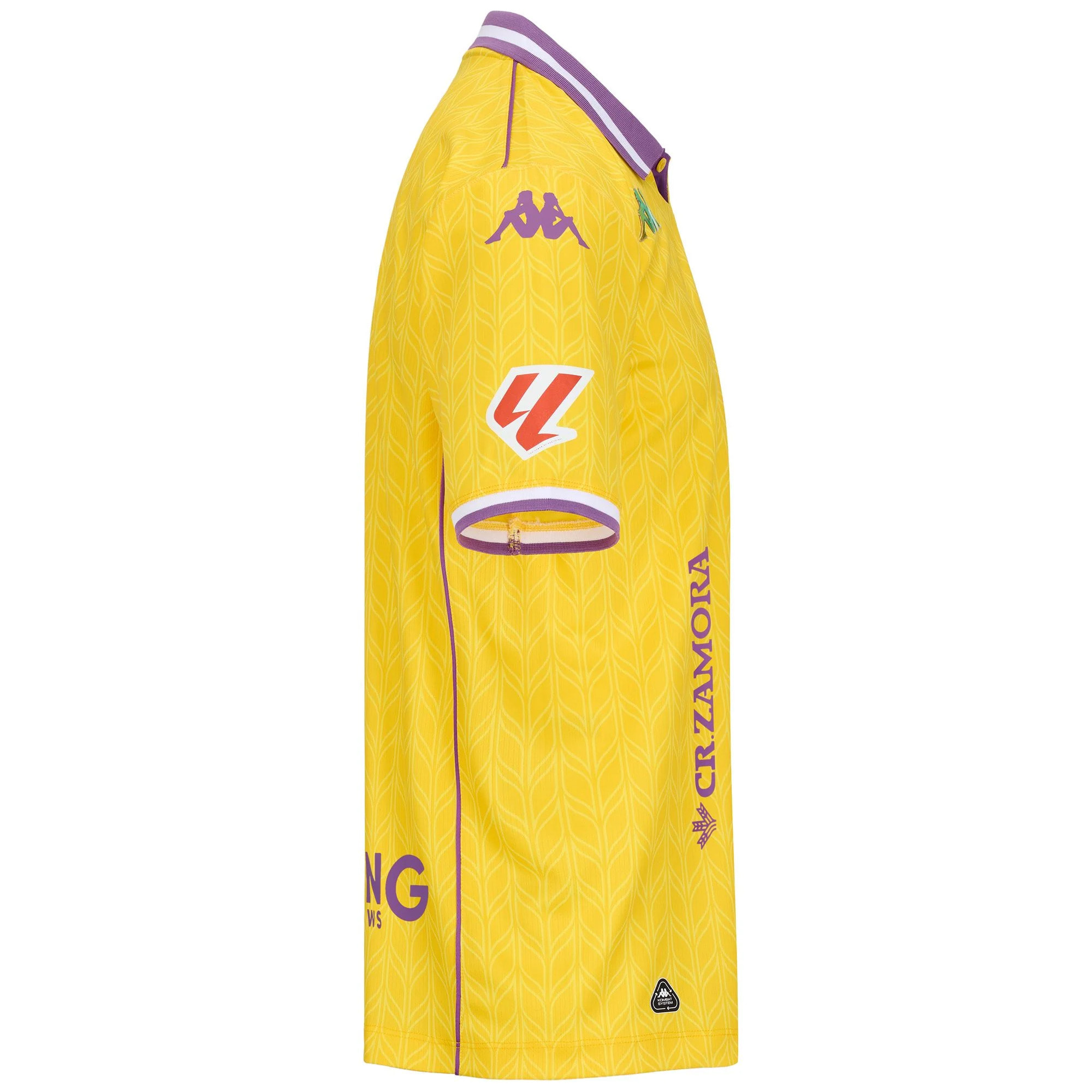 Maglie gioco Kappa Uomo Kombat 2026 Third Real Valladolid Giallo