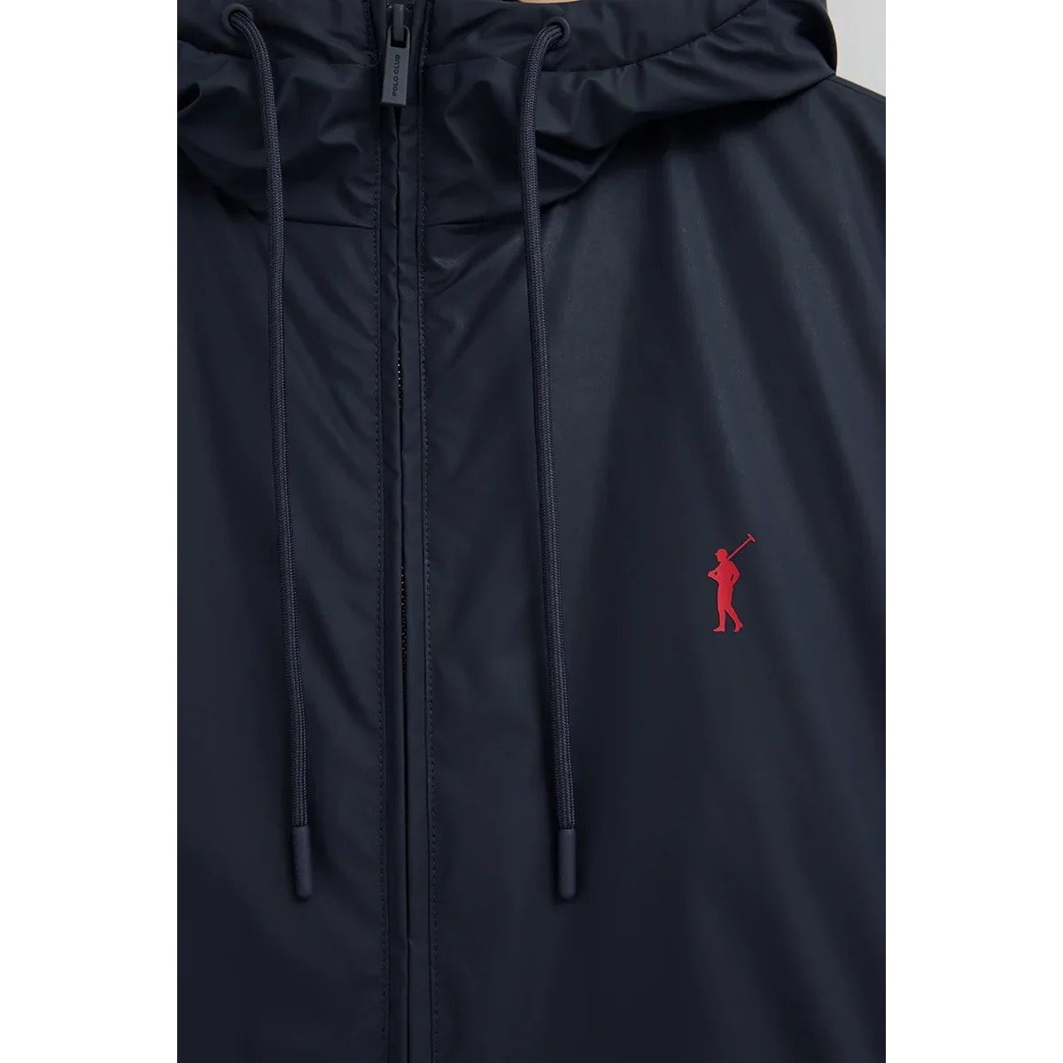 Chaqueta Dorsey azul marino con logo Rigby Go