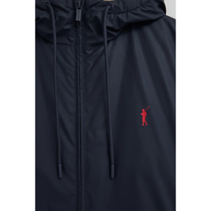 Chaqueta Dorsey azul marino con logo Rigby Go