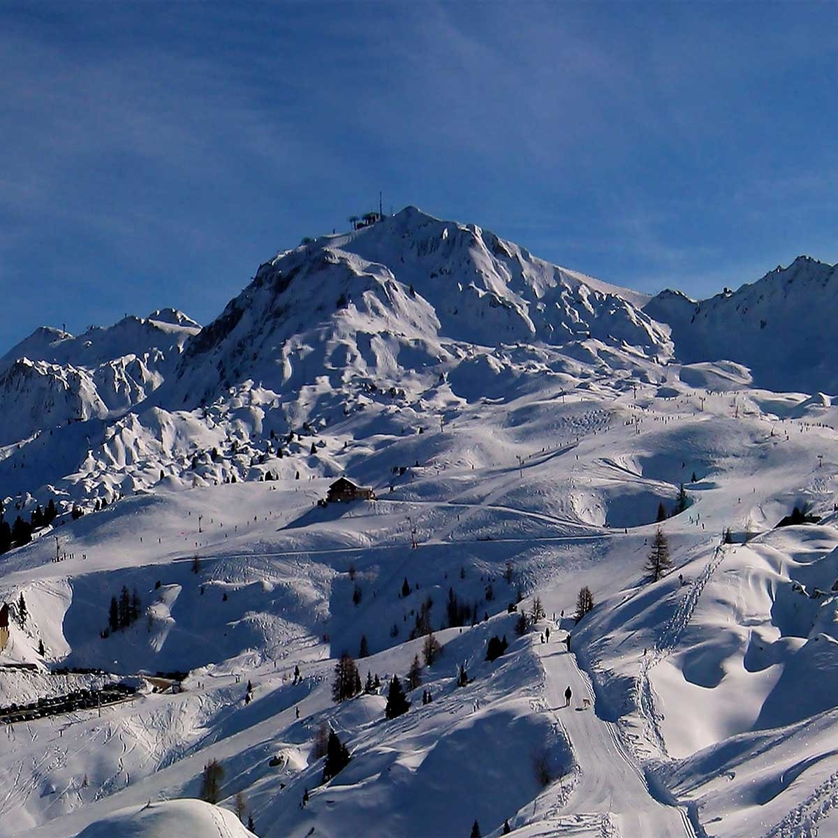 Tableau paysages panorama des pyrénées Toile imprimée