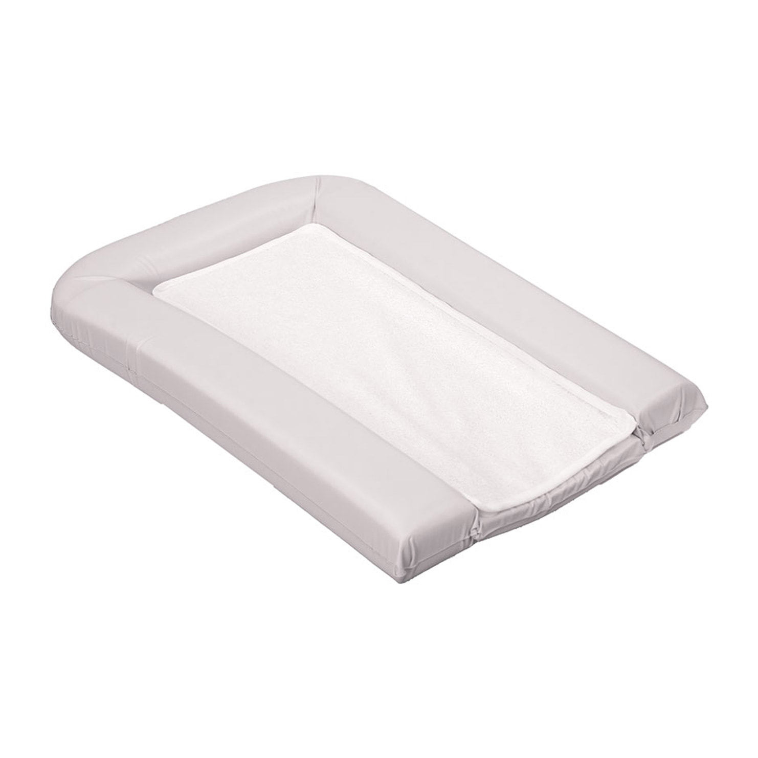 Matelas à langer avec 2 éponges amovibles - Gris clair