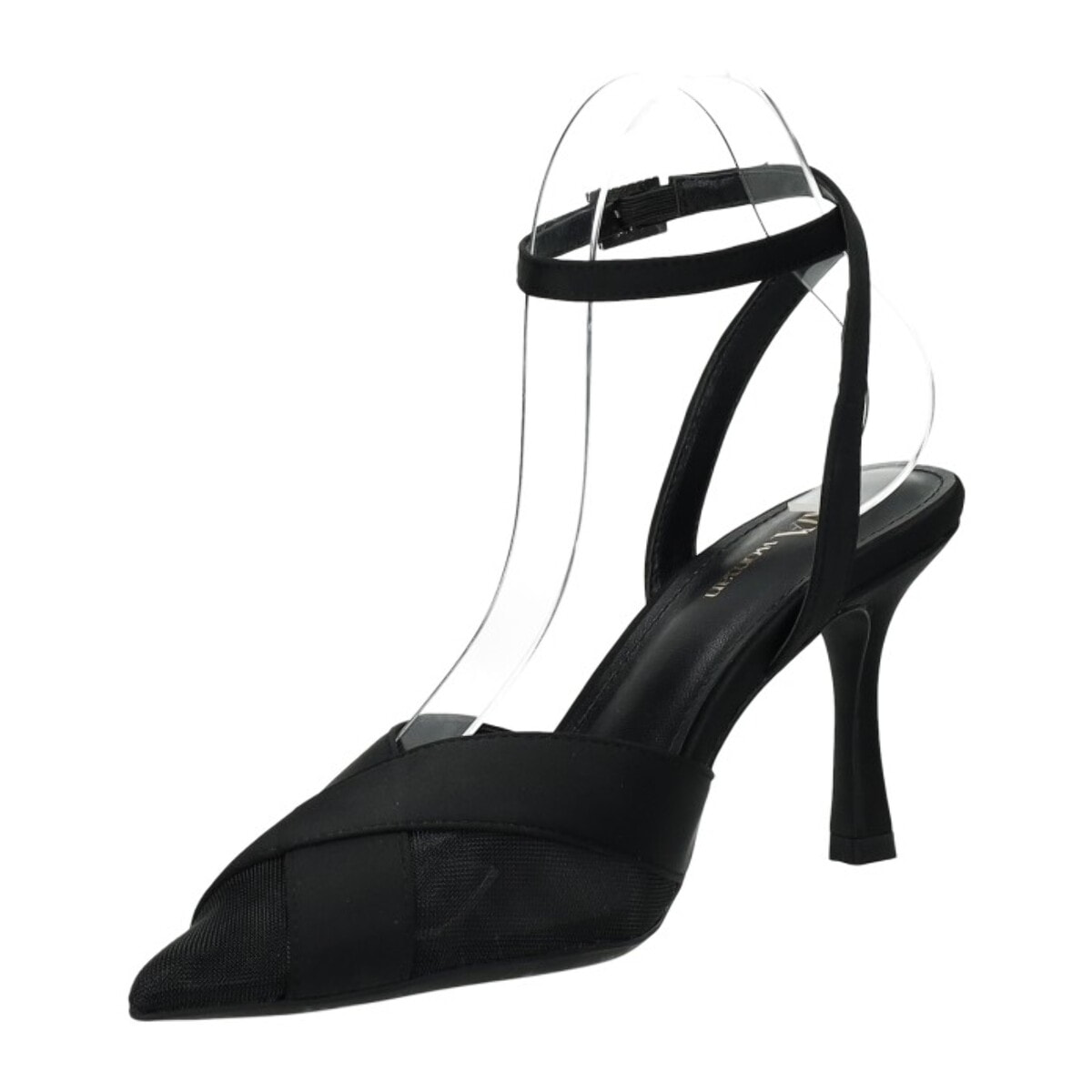 Décolleté sling back Donna Tata Italia Nero