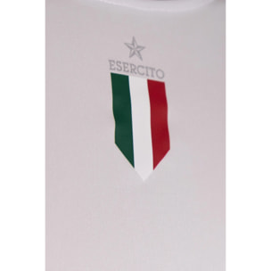 T-shirt Esercito padel bianca uomo