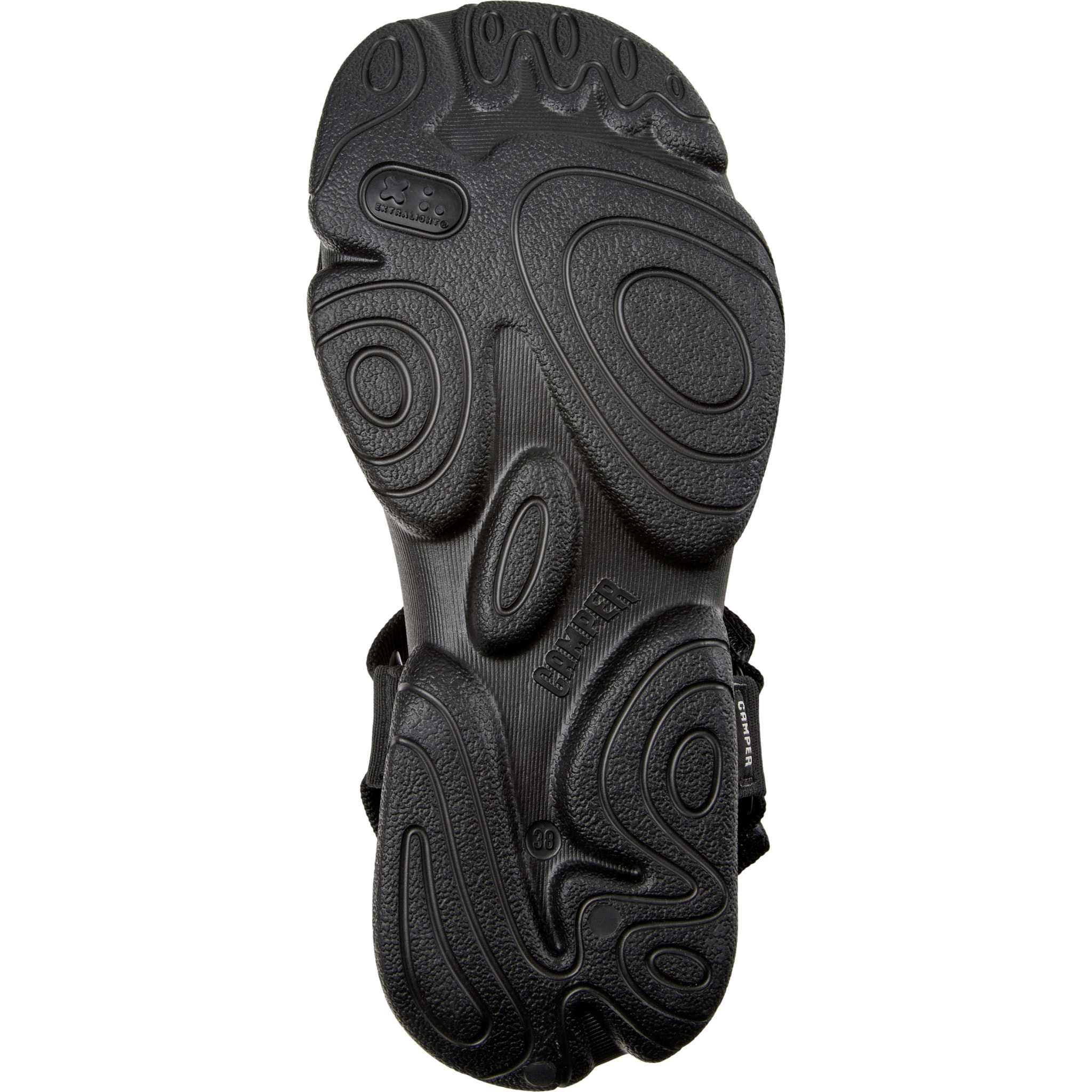 Sandalias - CAMPER Karst Sandal - Negro - Textil técnico