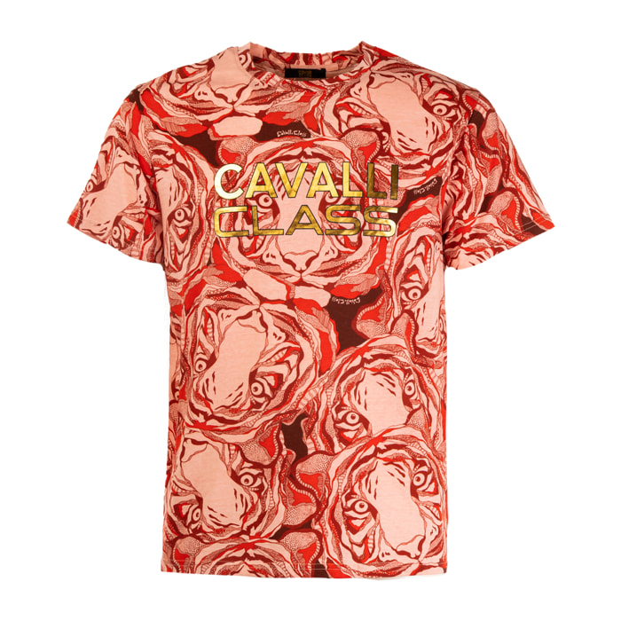 CAVALLI CLASS t-shirt uomo red