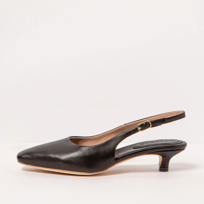 Sandalias con tacón S3024 NAPPA BLACK/ ALEDO color Black