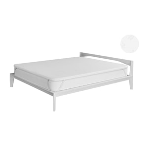 TOPPER MEMORY CON FODERA BAMBOO MATRIMONIALE