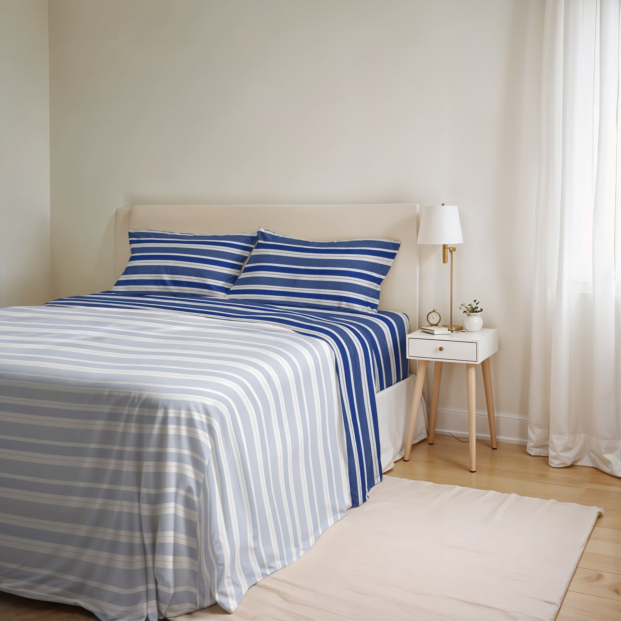 COMPLETO LETTO IDA 100% Cotone