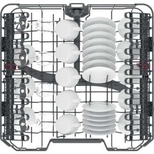Lave vaisselle 60 cm WHIRLPOOL WH6FA14BN7A0X