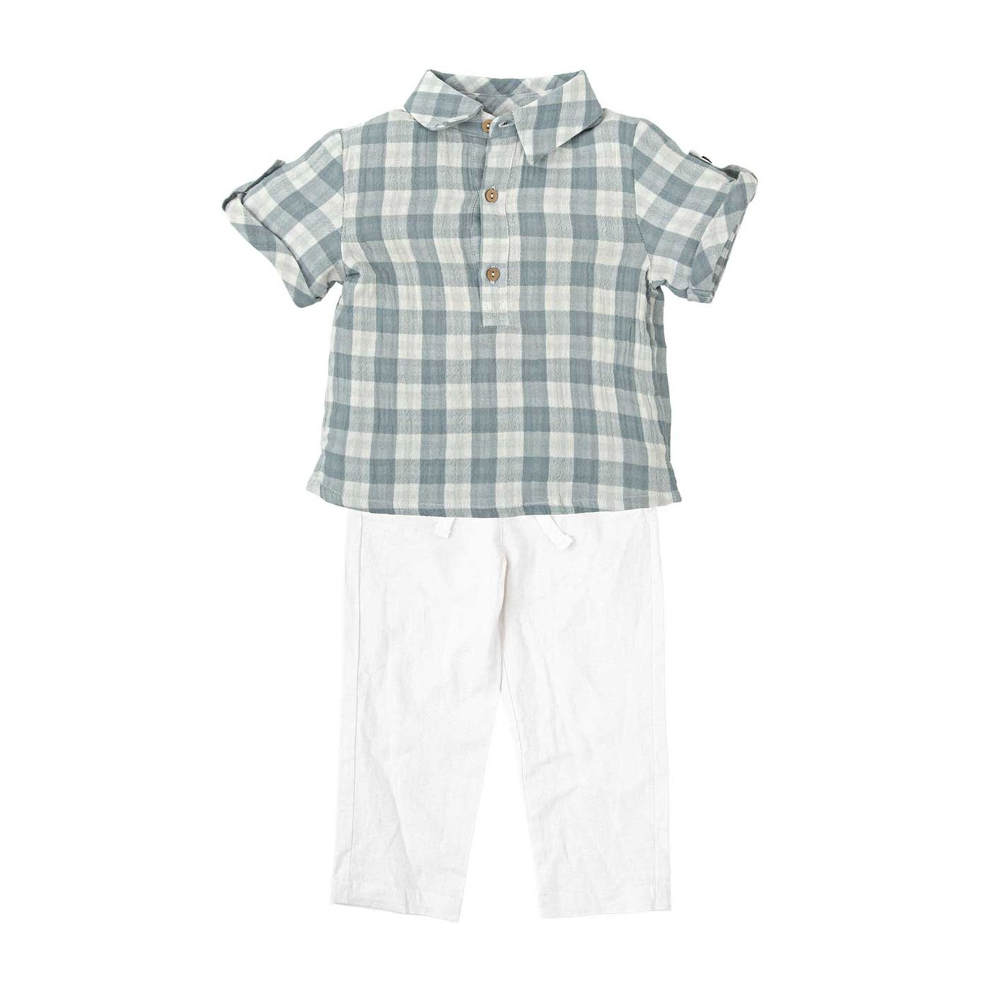 Conjunto Manga Corta Niño Luz