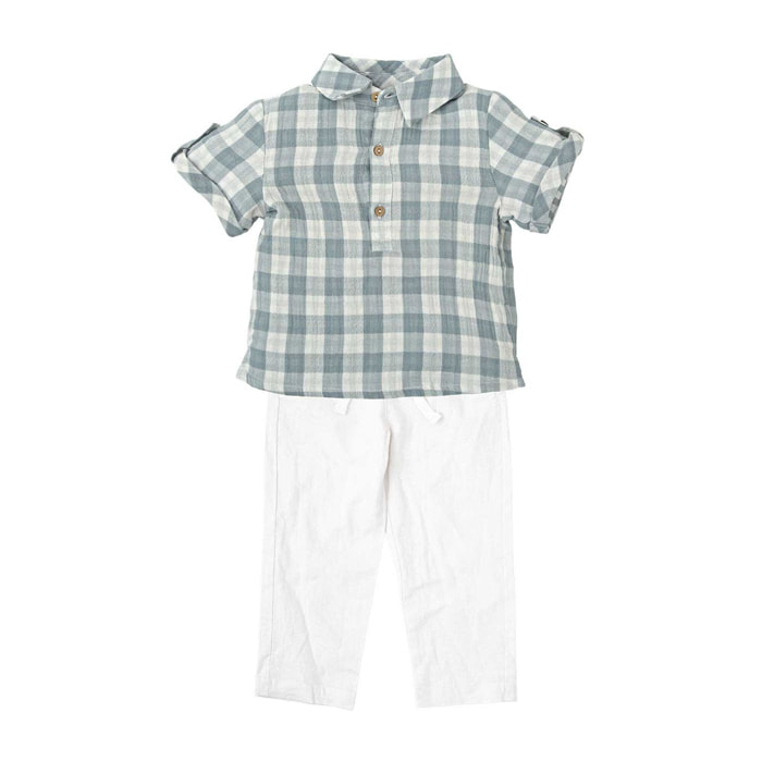 Conjunto Manga Corta Niño Luz